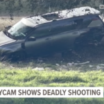 Dashcam footage crash